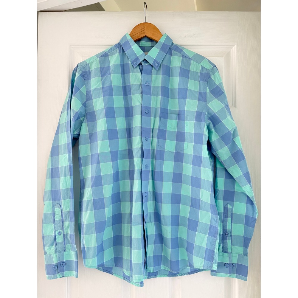 Twillory Mens Plaid Button Down‎ Dress Shirt Preppy Casual